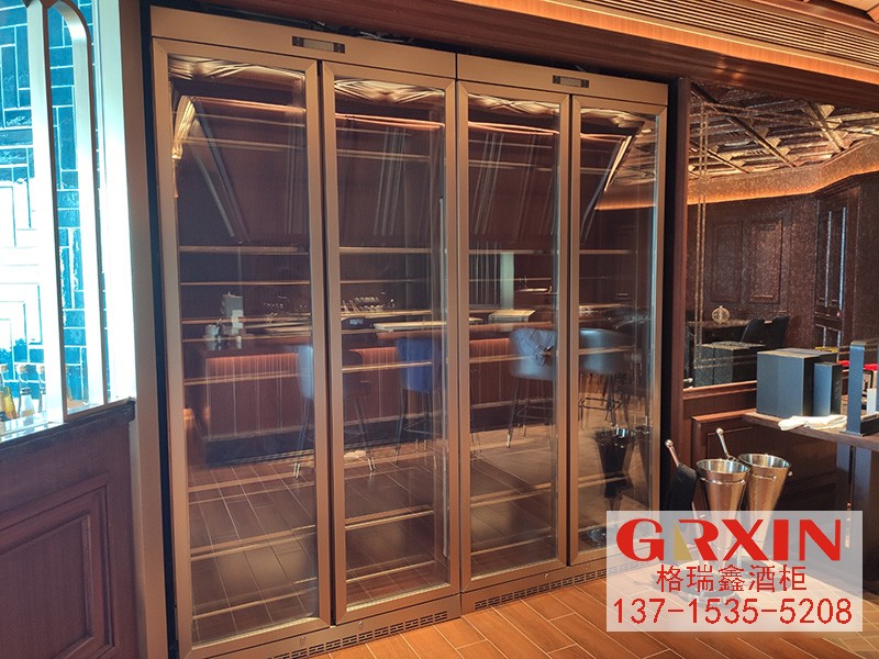 嵌入式四門不銹鋼酒柜